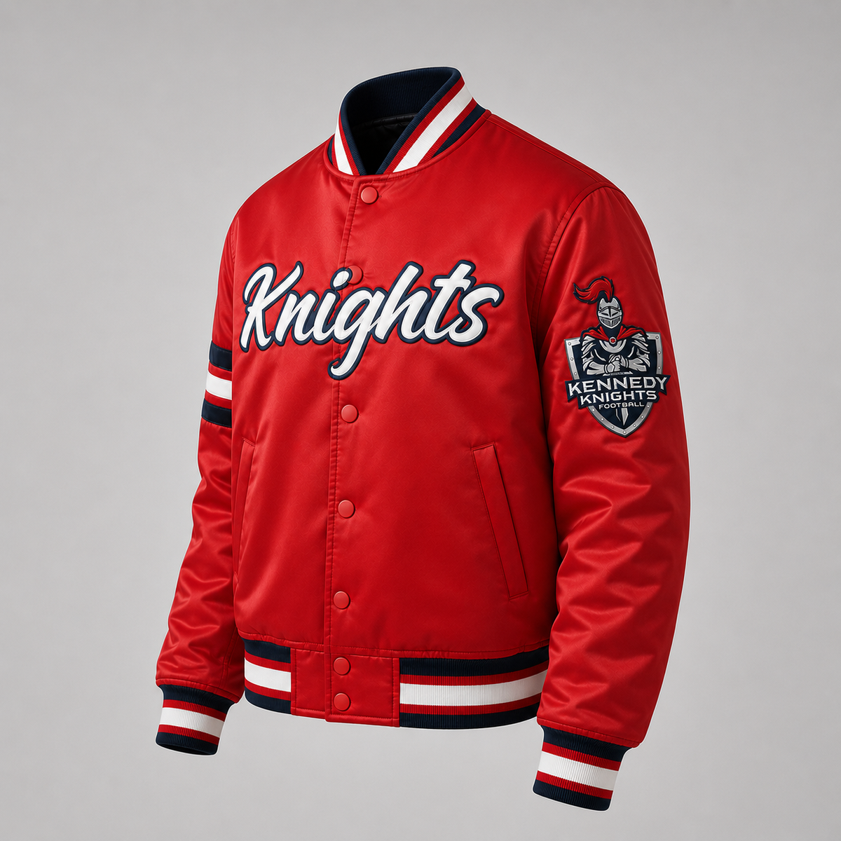 Kennedy Knights Satin Jacket