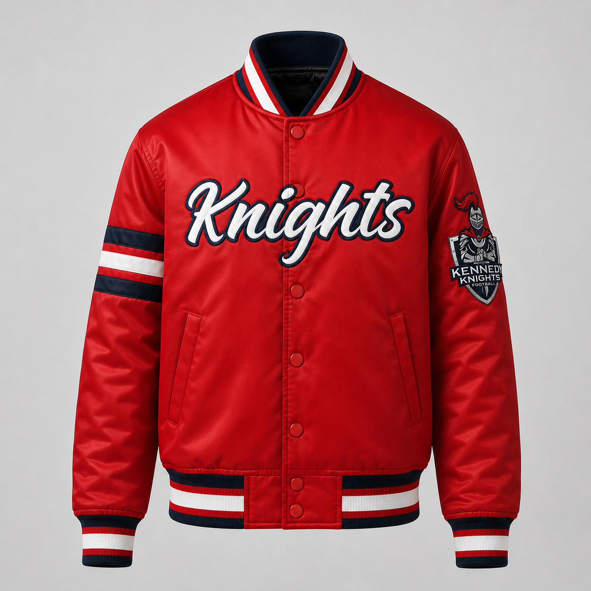 Kennedy Knights Satin Jacket