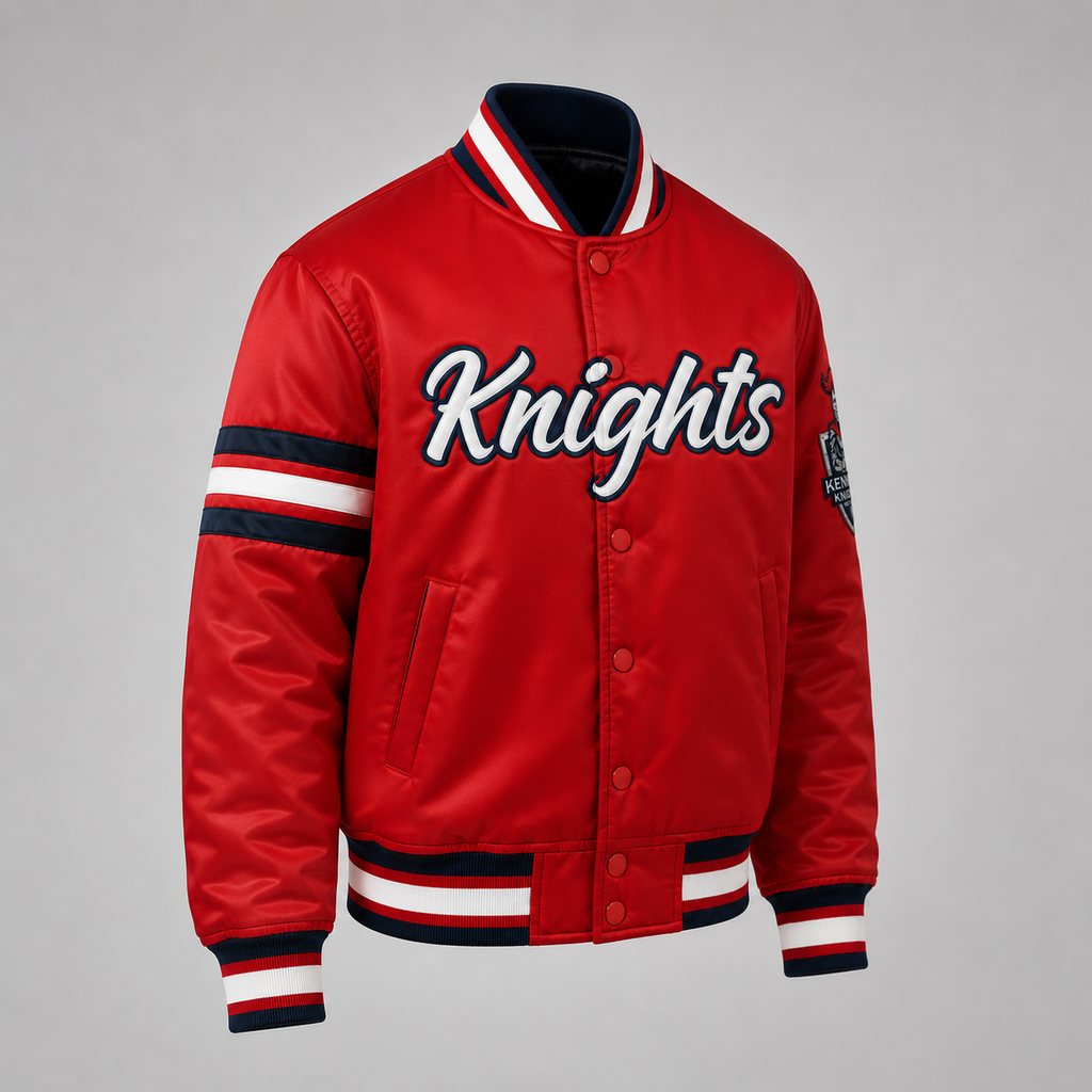 Kennedy Knights Satin Jacket
