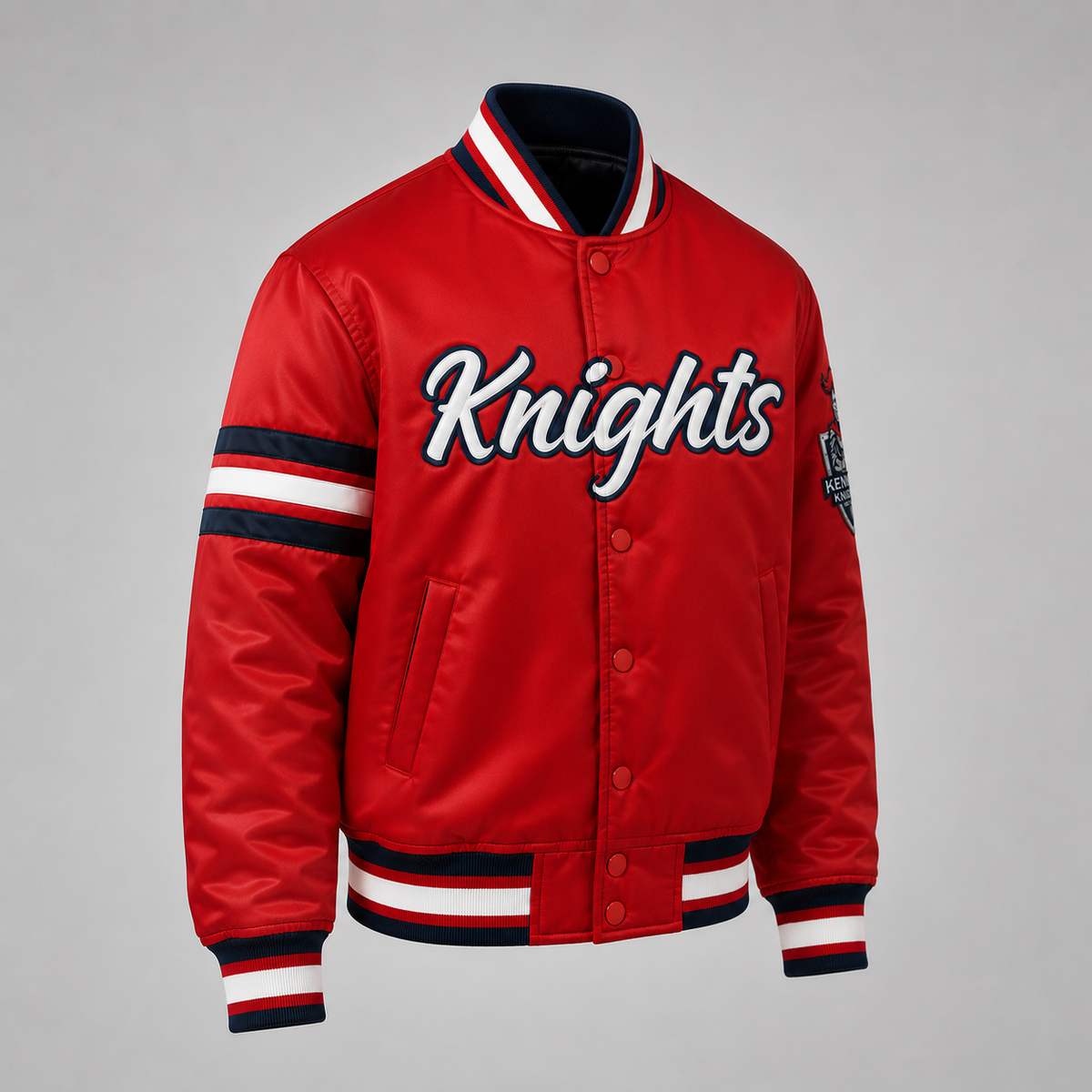 Kennedy Knights Satin Jacket