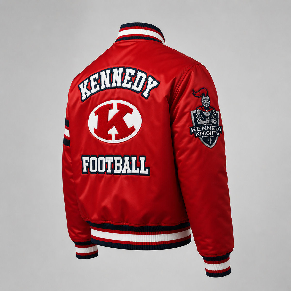 Kennedy Knights Satin Jacket